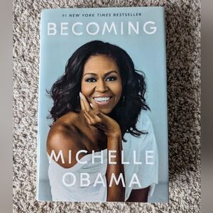 Becoming by Michelle Obama Hardcover Book